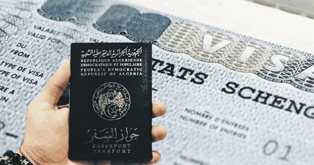 visa shengen algérie
