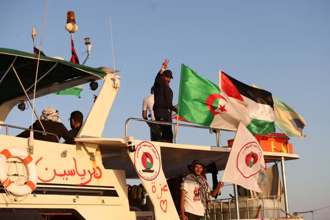 flottille Global Sumud près de Gaza