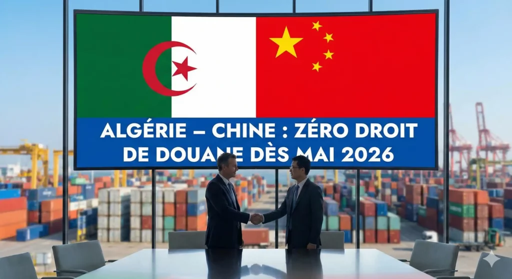 douane algerie chine