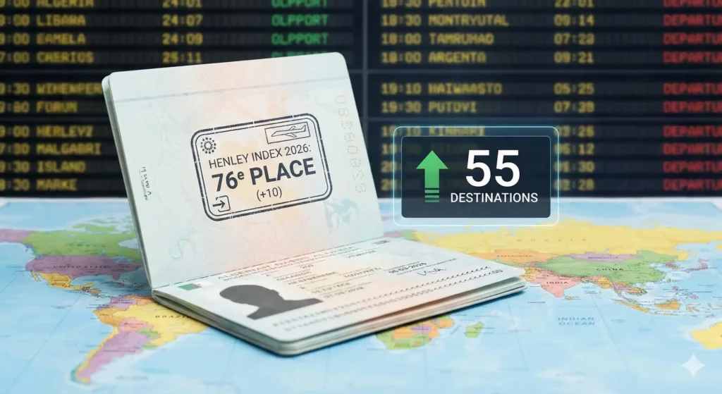 destination passeport algerien